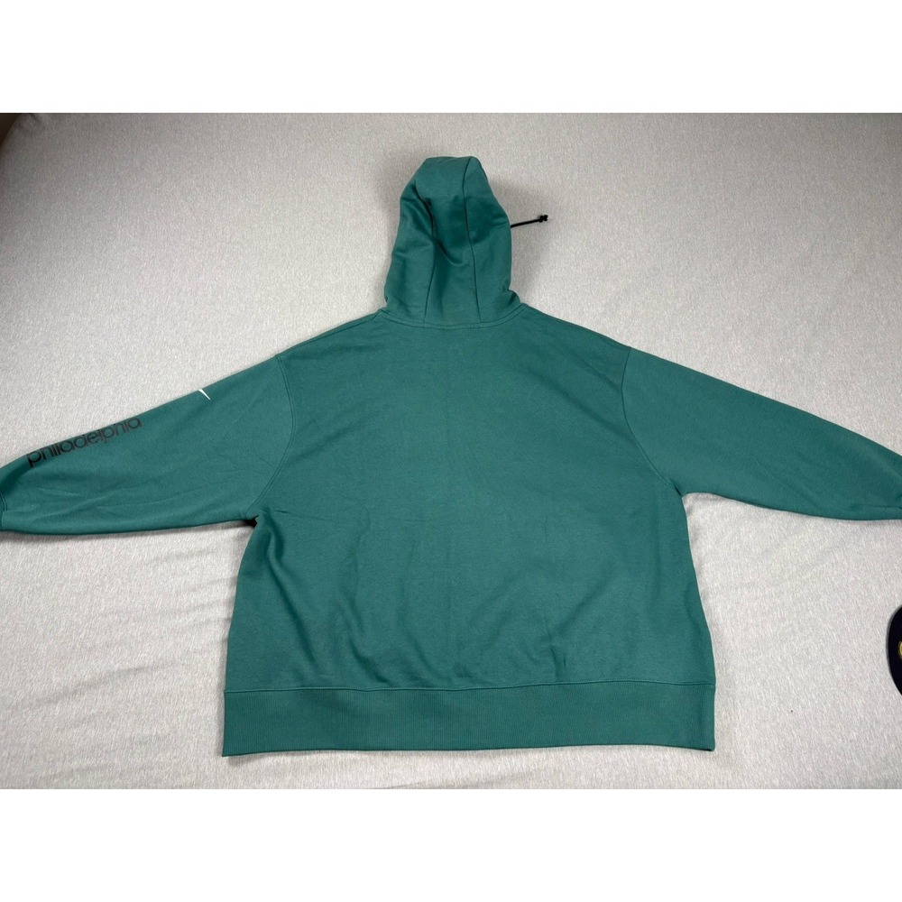 NWT Nike Philadelphia Eagles Full Zip Hoodie XXL Green 2X Oversized - Picture 6 of 10